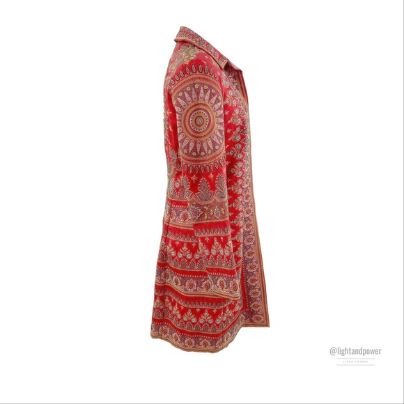 Biya for Johnny Was Asian Paisley Embroider Blazer - Picture 5 of 11